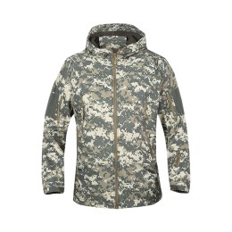 SKJ027  製造軟殼沖鋒衣 訂購鯊魚皮抓絨戶外外套 防風防水保暖迷彩服 SKJ027  製造軟殼沖鋒衣 訂購鯊魚皮抓絨戶外外套 防風防水保暖迷彩服